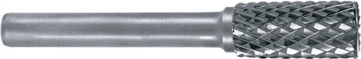 [T22UA] ZYA-S Cylinder With End Cut Shaped 10 mm Carbide Burr