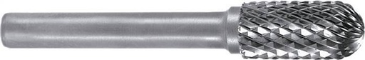 [T22UH] WRC Ball Nose Cylinder Shaped 12 mm Carbide Burr