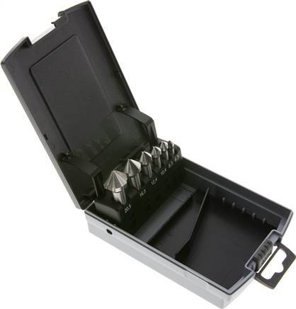 [T22VX] RUKO HSS-E 6-Piece Countersink Set 6.3 To 20.5mm