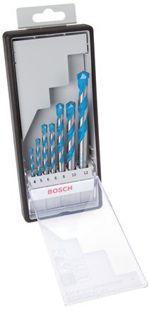 [T234S] Bosch 7-Piece Diamond-Cut Multi-Purpose Drill Bit Set