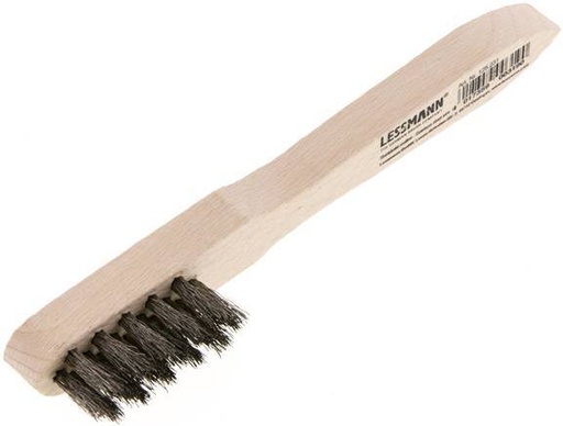 [T23AY] Brosse pour bougie d'allumage en fil d'acier inoxydable ondulé