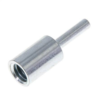 [T23DD] W 1/2" FT - 6 mm Adaptador para cepillo de tubo