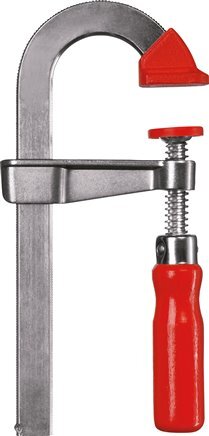 [T23F6] Abrazadera de tornillo ligero Alcance de 100 mm Profundidad de la mandíbula de 50 mm