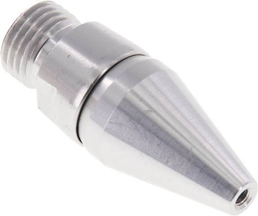 [P224U] Adjustable Air Saving Nozzle R 1/4"(MT) Aluminum