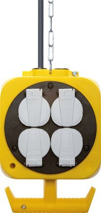 [P22BF] Distribuidor de energía eléctrica con 8 tomas de corriente Schuko 230V/16A