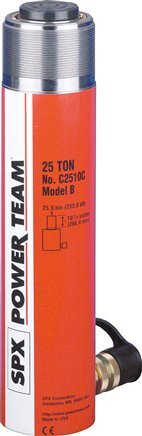 [H223Q] Power Team Threaded 25 Ton Hydraulic Jack 260.4 mm Stroke