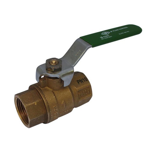 [100-4MSB038] 100-4MS - G3/8'' Válvula De Bola De 2 Vías De Paso Completo F/F - Agua Potable - Anti-legionela