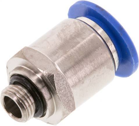[F24V2] raccord enfichable 12mm x G1/8'' avec filetage mâle Laiton/PA 66 NBR