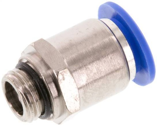 [F24V7] raccord enfichable 12mm x G1/4'' avec filetage mâle Laiton/PA 66 NBR