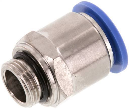 [F24VD] raccord enfichable 16mm x G3/8'' avec filetage mâle Laiton/PA 66 NBR