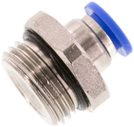 [F24VF] Raccord enfichable 8mm x G1/2'' avec filetage mâle Laiton/PA 66 NBR