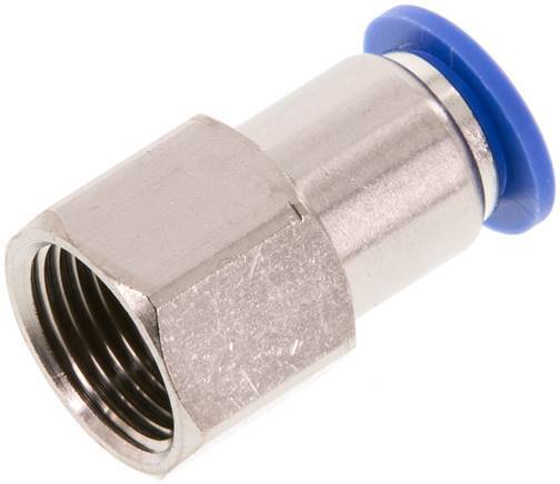 [F24XA] raccord enfichable 10mm x G3/8'' avec filetage femelle Laiton/PA 66 NBR