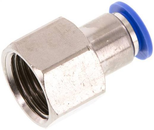 [F24XD] raccord enfichable 10mm x G1/2'' avec filetage femelle Laiton/PA 66 NBR