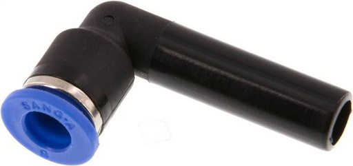 [F25QW] Raccord enfichable coudé 6mm x 8mm 90deg avec bouchon PA 66 NBR