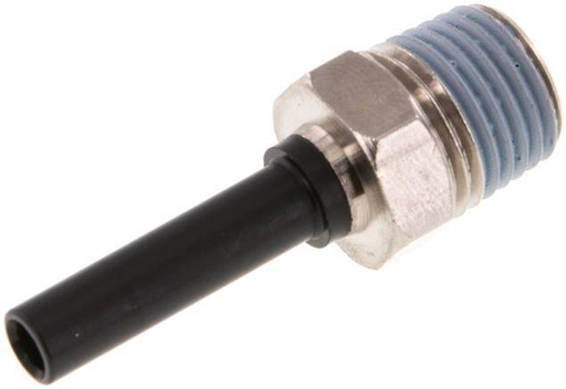 [F25SE] Raccord enfichable 6mm x R1/4'' avec filetage mâle Laiton/PA 66 NBR
