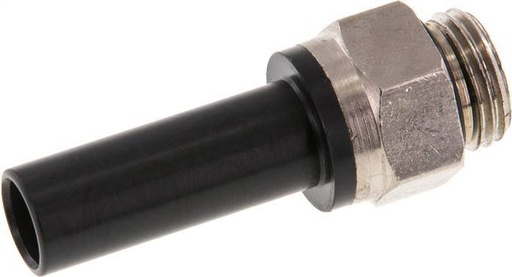 [F25T3] 10mm x G1/4'' Steckverschraubung mit Außengewinde Messing/PA 66 NBR