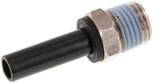 [F25TP] Raccord enfichable 8mm x 1/4'' NPT à filetage mâle Laiton/PA 66 NBR