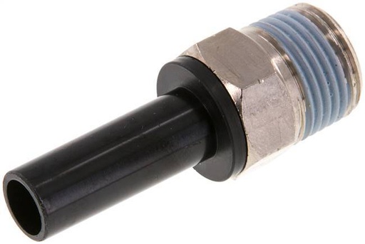 [F25TS] Raccord enfichable 10mm x 3/8'' NPT à filetage mâle Laiton/PA 66 NBR