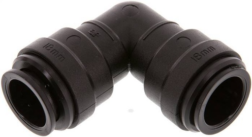 [F2634] 18mm 90deg Elbow Push-in Fitting POM NBR