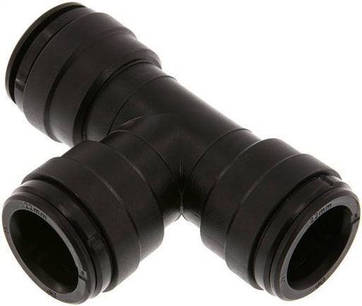 [F263C] Racor en T de 22mm POM NBR FDA