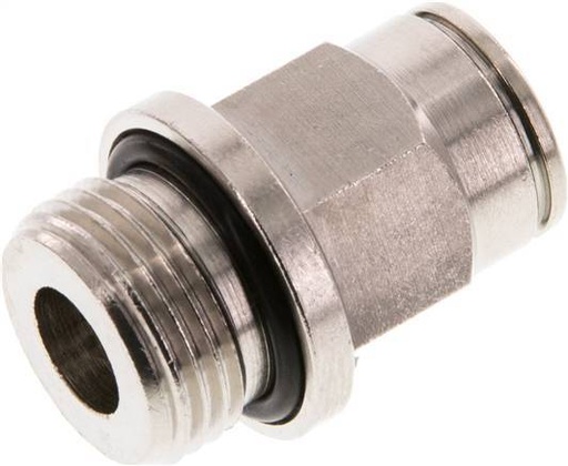 [F265F] raccord enfichable 10mm x G3/8'' à filetage mâle Laiton NBR