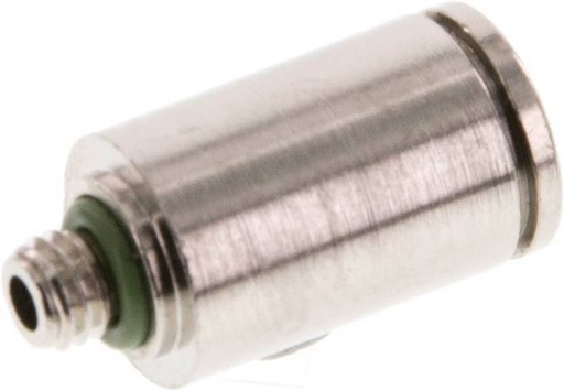 [F265S] raccord enfichable 6mm x M 5 à filetage mâle Laiton FKM