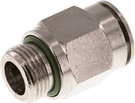[F266F] raccord enfichable 14mm x G3/8'' à filetage mâle Laiton FKM