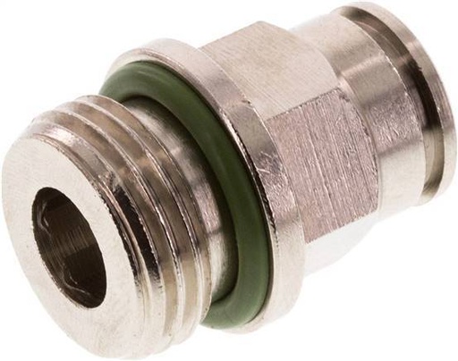 [F266J] raccord enfichable 12mm x G1/2'' à filetage mâle Laiton FKM