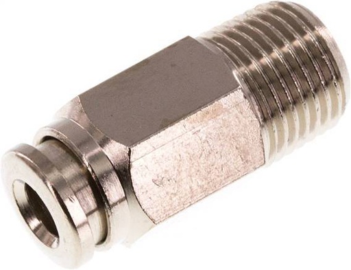 [F266N] raccord enfichable 4mm x R1/8'' à filetage mâle Laiton NBR