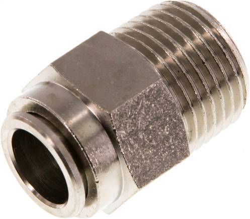 [F2672] Raccord enfichable 12mm x R1/2'' à filetage mâle Laiton NBR