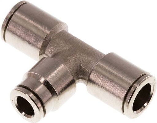 [F26HA] raccord enfichable en T 6mm x 8mm Laiton NBR