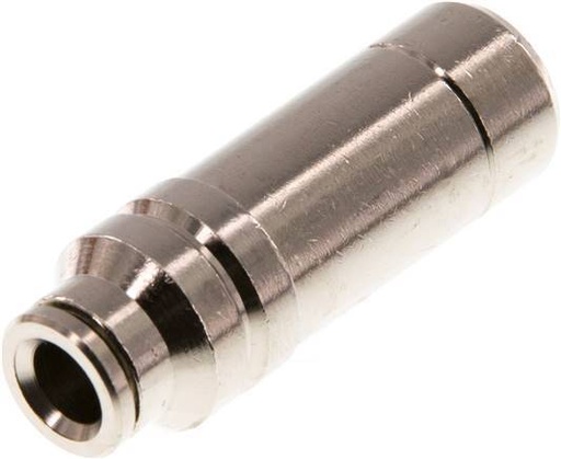 [F26JU] Raccord enfichable 6 mm x 14 mm avec bouchon en laiton NBR