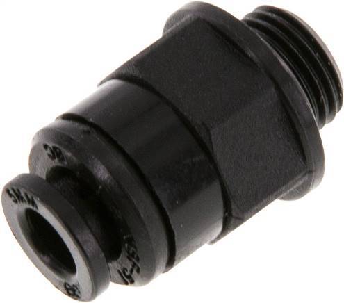 [F26ZC] 5mm x G1/8'' Steckverschraubung mit Außengewinde Messing NBR