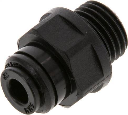 [F26ZG] 5mm x G1/4'' Steckverschraubung mit Außengewinde Messing NBR