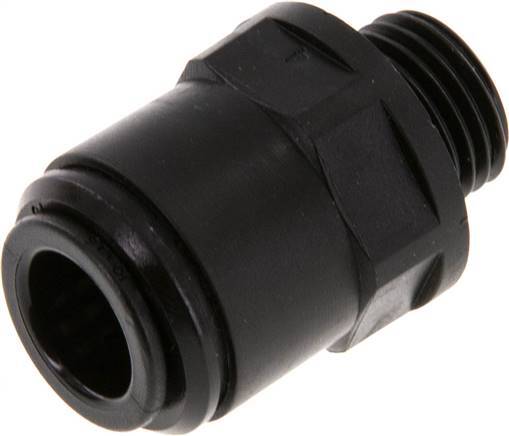 [F26ZK] Raccord enfichable 10mm x G1/4'' à filetage mâle Laiton NBR