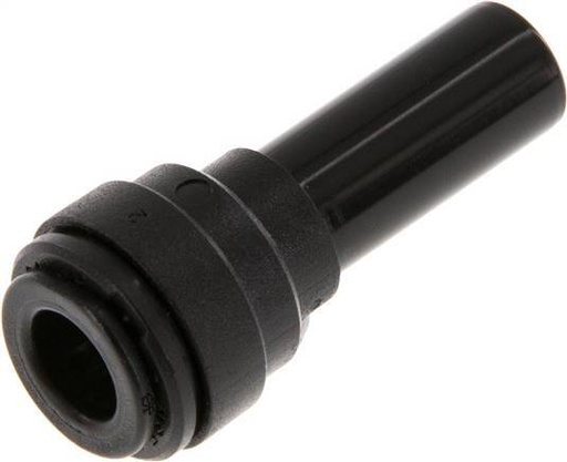 [F273X] Raccord enfichable 8 mm x 10 mm avec bouchon PA 66 NBR