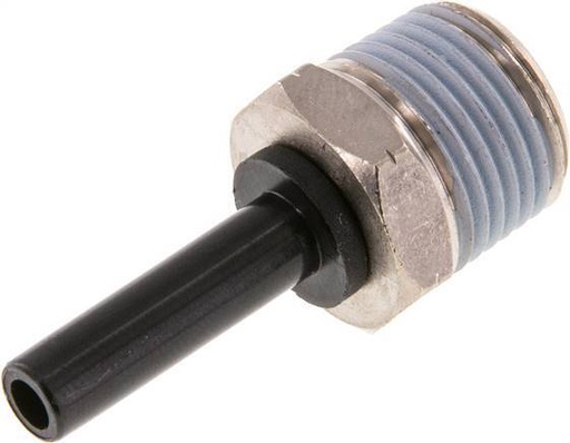 [F2799] raccord enfichable 1/4'' x 3/8'' NPT à filetage mâle Laiton/PBT NBR