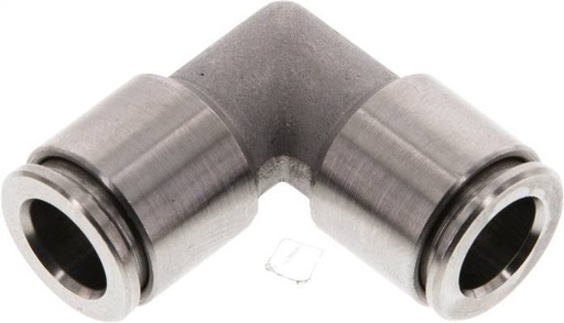 [F27MB] 8mm 90deg Elbow Push-in Fitting Stainless Steel FKM