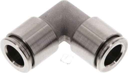 [F27MB] 8mm 90deg Elbow Push-in Fitting Stainless Steel FKM