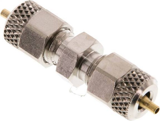 [F27SF] 4x2 Nickel plated Brass Straight Push-on Fitting