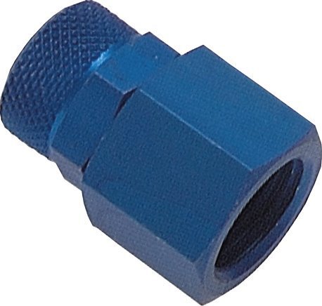 [F27W9] Racor recto de aluminio 4,3x3 y G1/8'' con rosca hembra