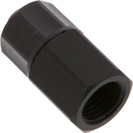 [F27WE] 10x8 & G1/4'' Aluminium Raccord à Poussoir Droit avec Filetage Femelle