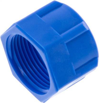 [F286P] 11.6x9mm (M16x1) PVC Union Nut