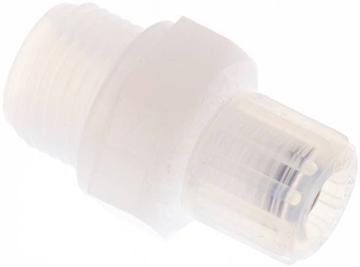 [F28BT] 8x6mm & G1/2'' PFA raccord de coupe droit avec filetage mâle 10 bar