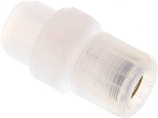 [F28BV] 12x9mm & G1/2'' PFA Racor de corte recto con rosca macho 10 bar