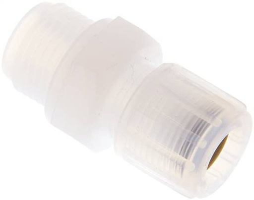 [F28BW] 12x10mm & G1/2'' PFA Racor de corte recto con rosca macho 10 bar