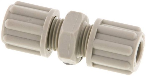 [F28PP] 6x4mm PP Raccord à compression droit 10 bar