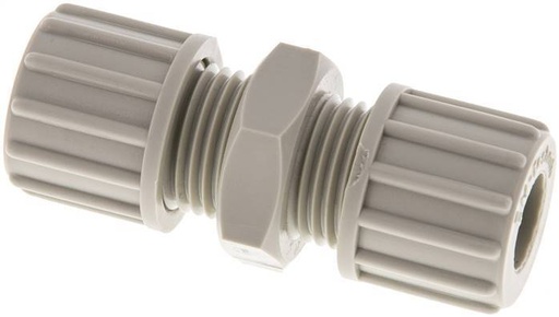 [F28PR] 10x8mm PP Straight Compression Fitting 10 bar