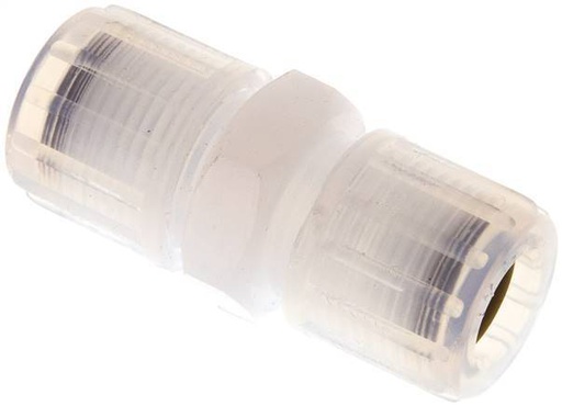 [F28Q6] 12x10mm & PFA Straight Compression Fitting with Female Threads 10 bar