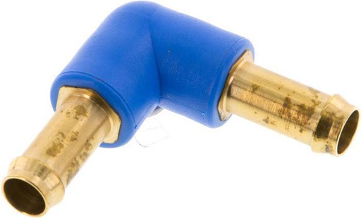 [F2934] 6 mm Brass/Plastic Elbow Hose Connector
